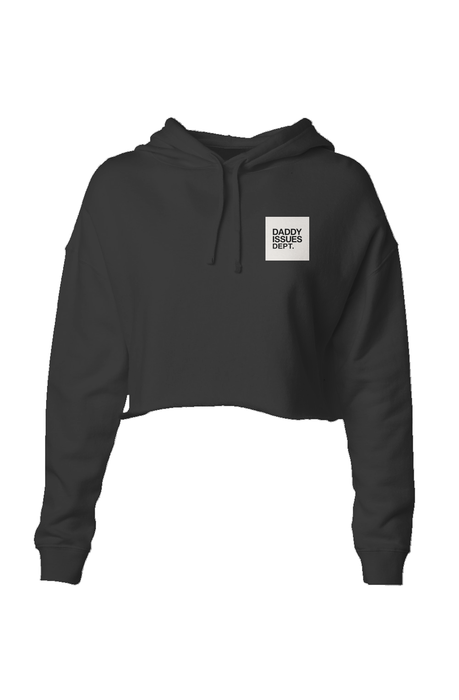Handle With Care Crop Hoodie